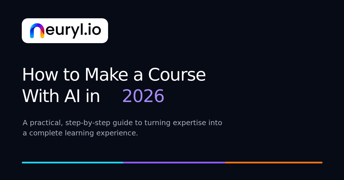 How to Make a Course With AI in 2026